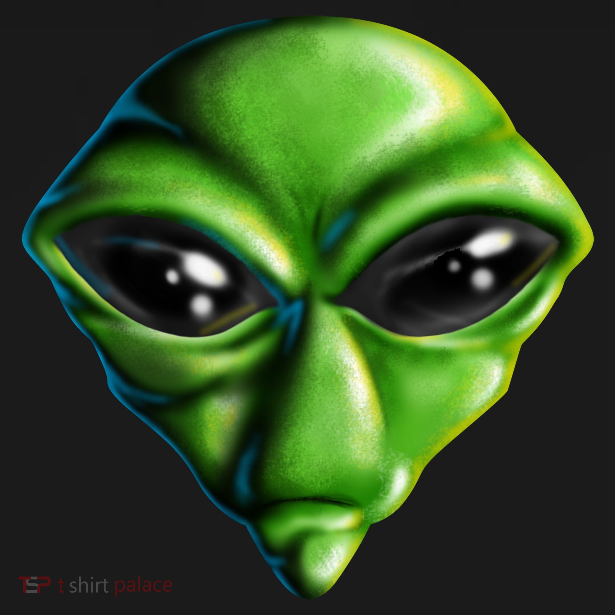 Alien Head Tank Top