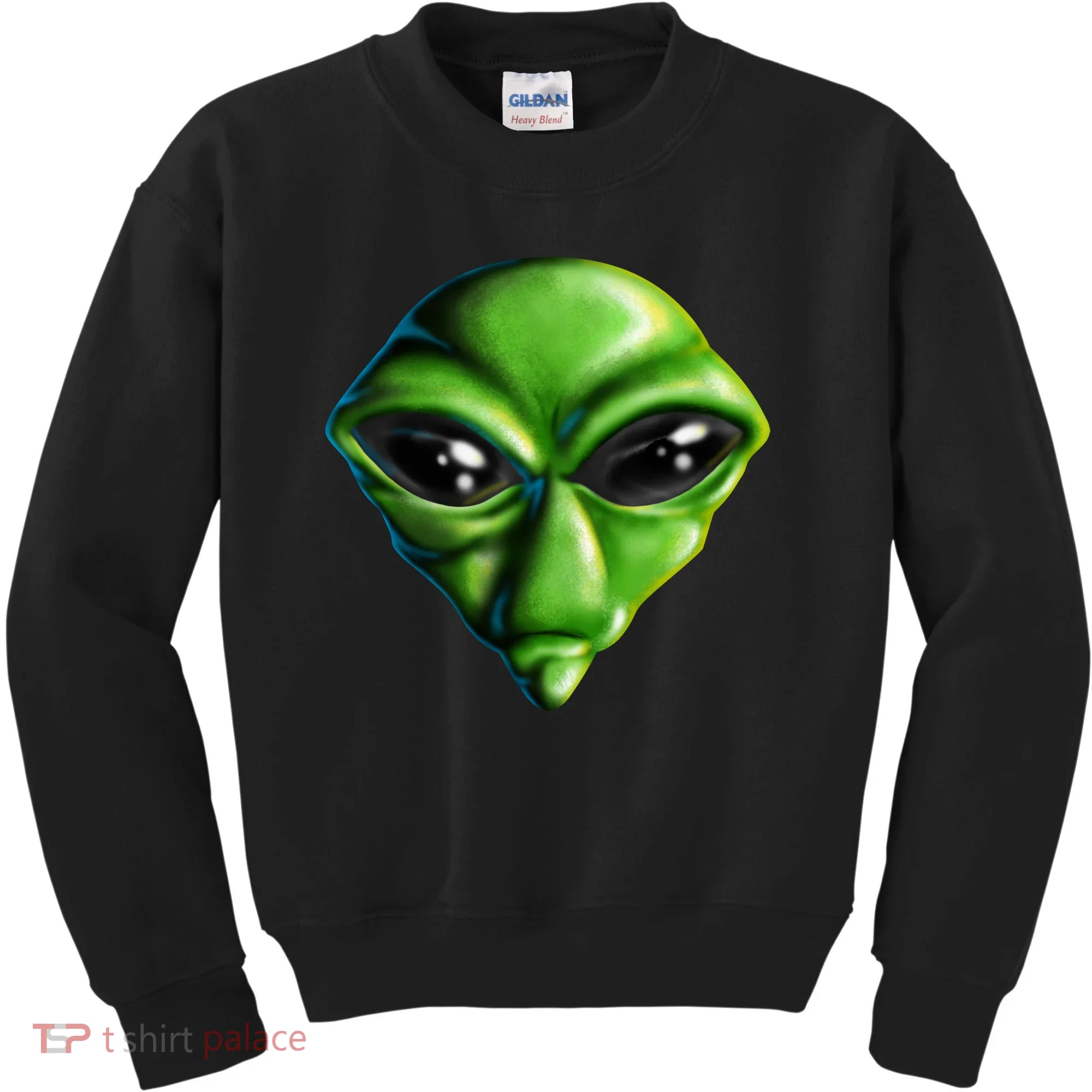 Alien Head Kids Sweatshirt