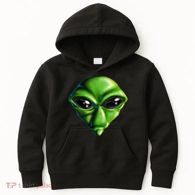 Alien Head Kids Hoodie