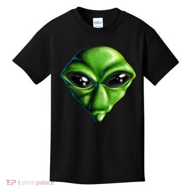 Alien Head Kids T-Shirt