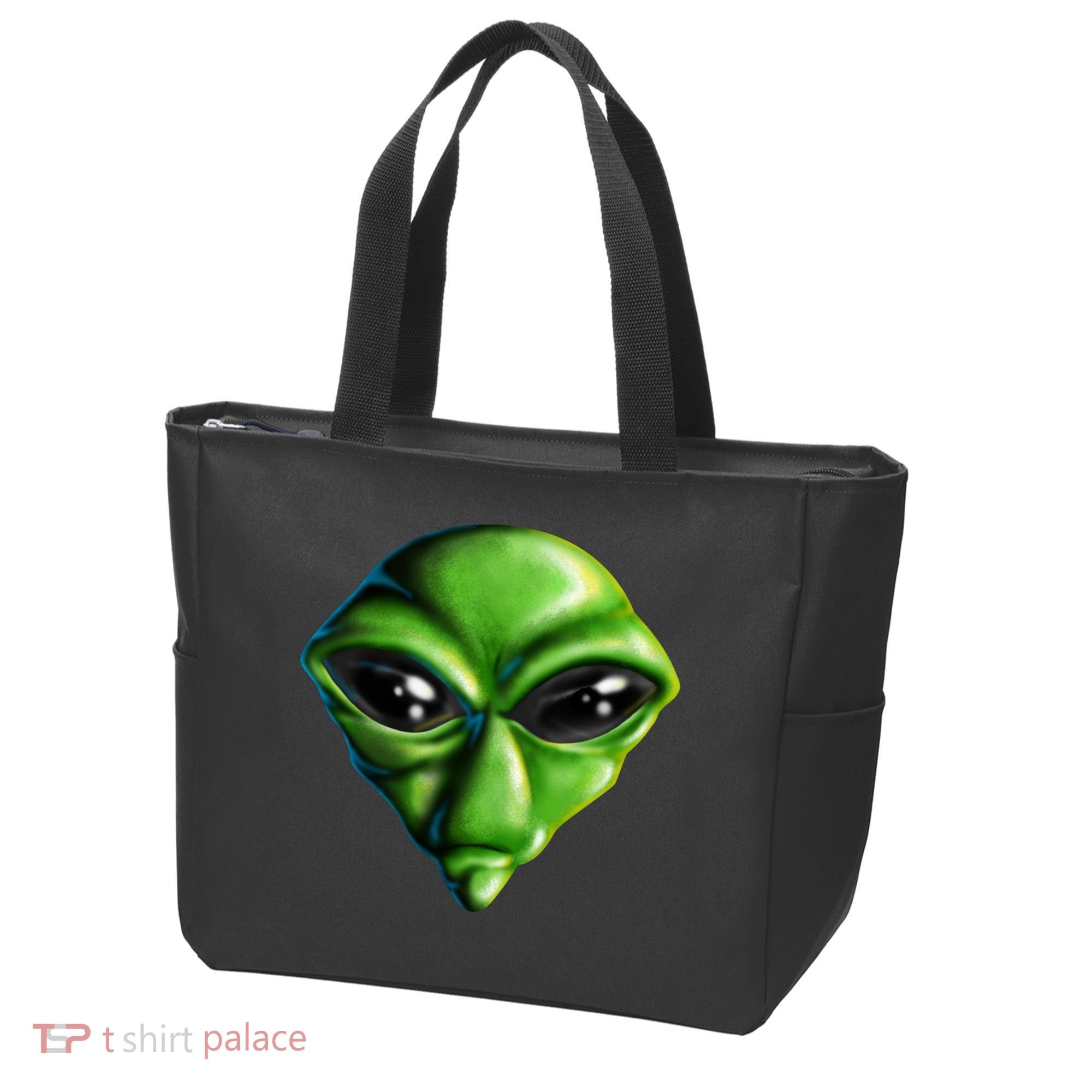 Alien Head Tote Bag