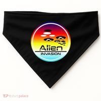 Alien Invasion USA-Made Doggie Bandana thumb 0