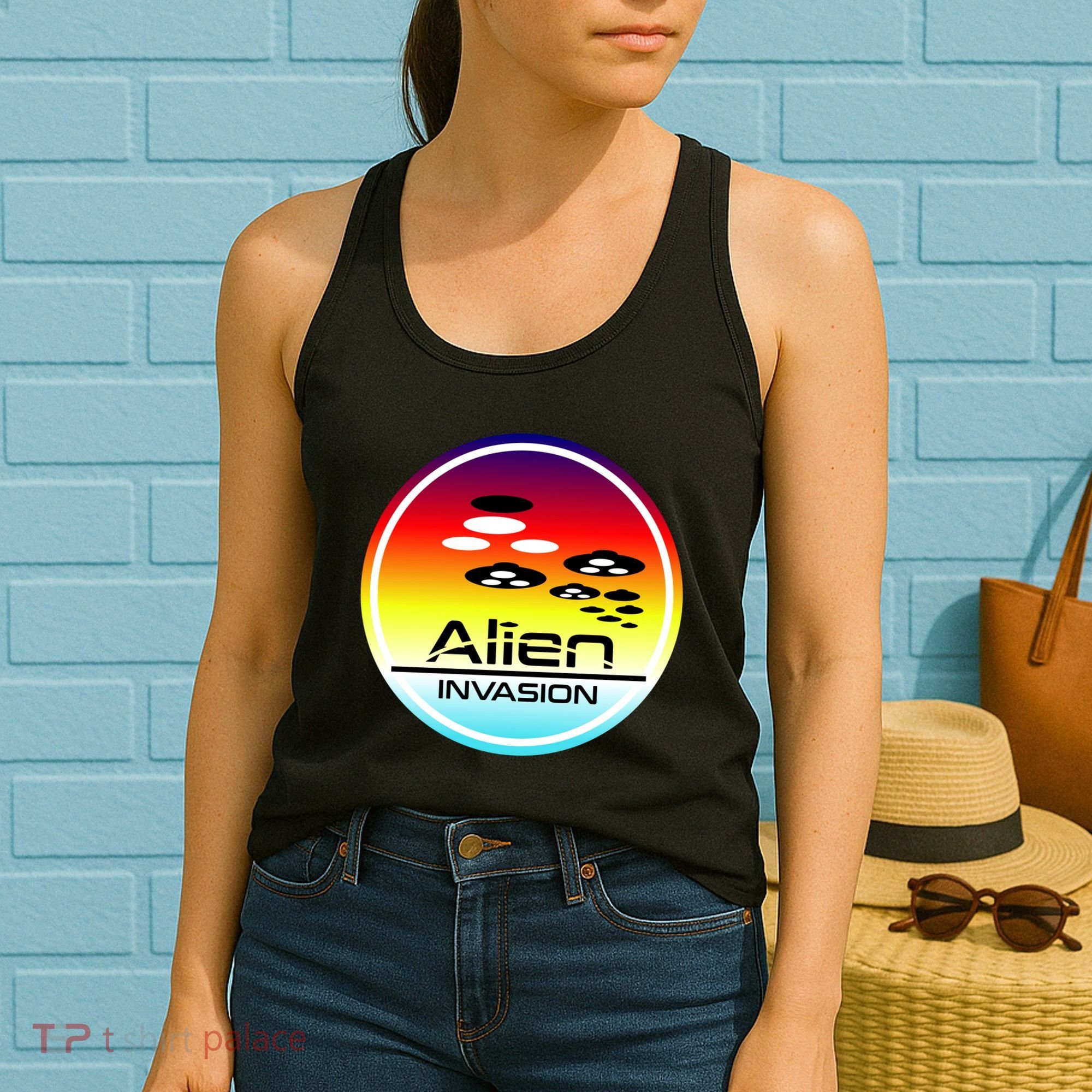 Alien Invasion Women's Tank Top