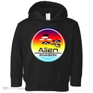 Alien Invasion Toddler Hoodie