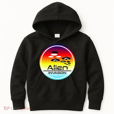 Alien Invasion Kids Hoodie