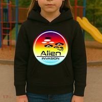 Alien Invasion Kids Hoodie thumb 3