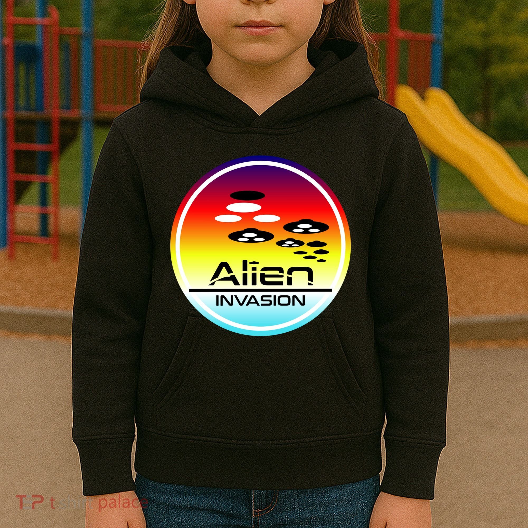 Alien Invasion Kids Hoodie