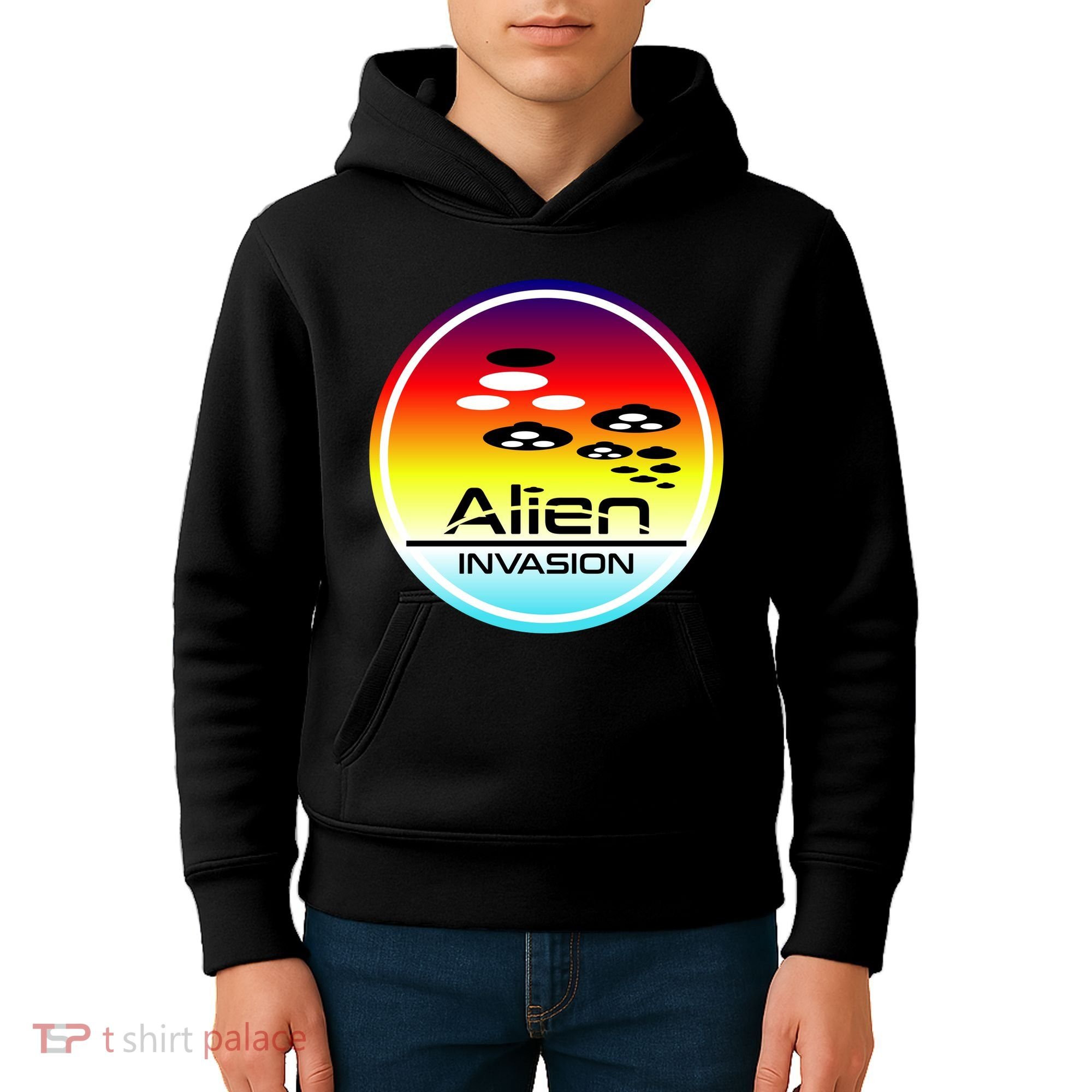 Alien Invasion Kids Hoodie