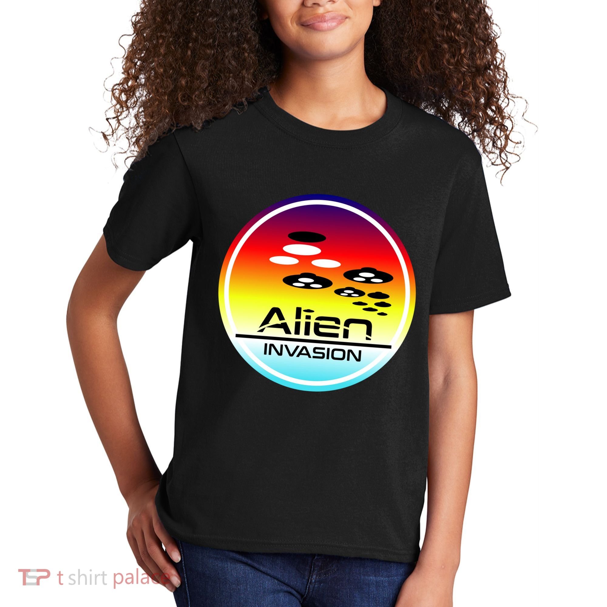 Alien Invasion Kids T-Shirt