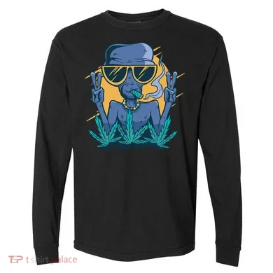 Alien Joint Comfort Colors Heavyweight Long Sleeve T-Shirt