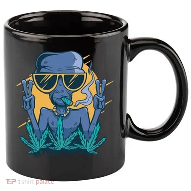 Alien Joint 11oz C Handle Ceramic Mug
