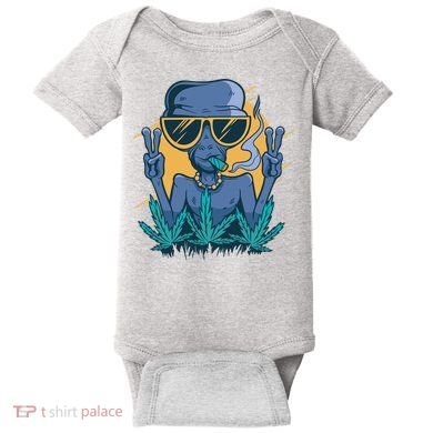 Alien Joint Baby Bodysuit
