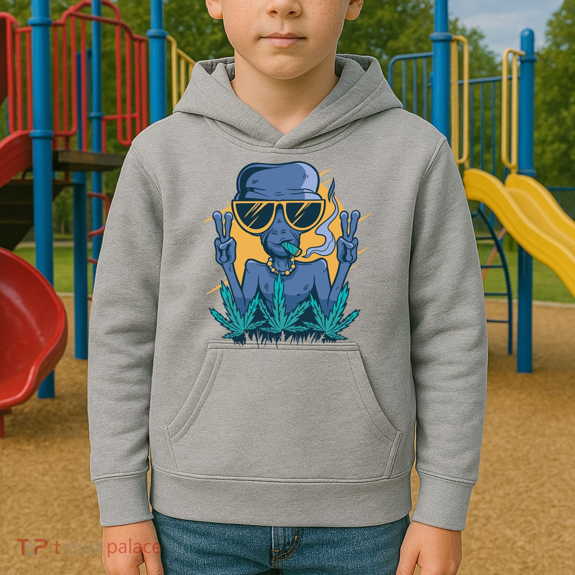 Alien Joint Kids Hoodie