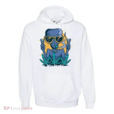 Alien Joint Comfort Colors Garment-Dyed Hooded Sweatshirt