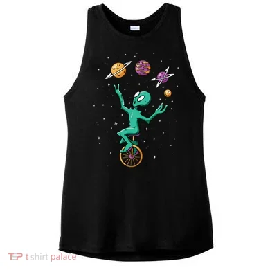 Alien Juggler Ladies PosiCharge Tri-Blend Wicking Tank