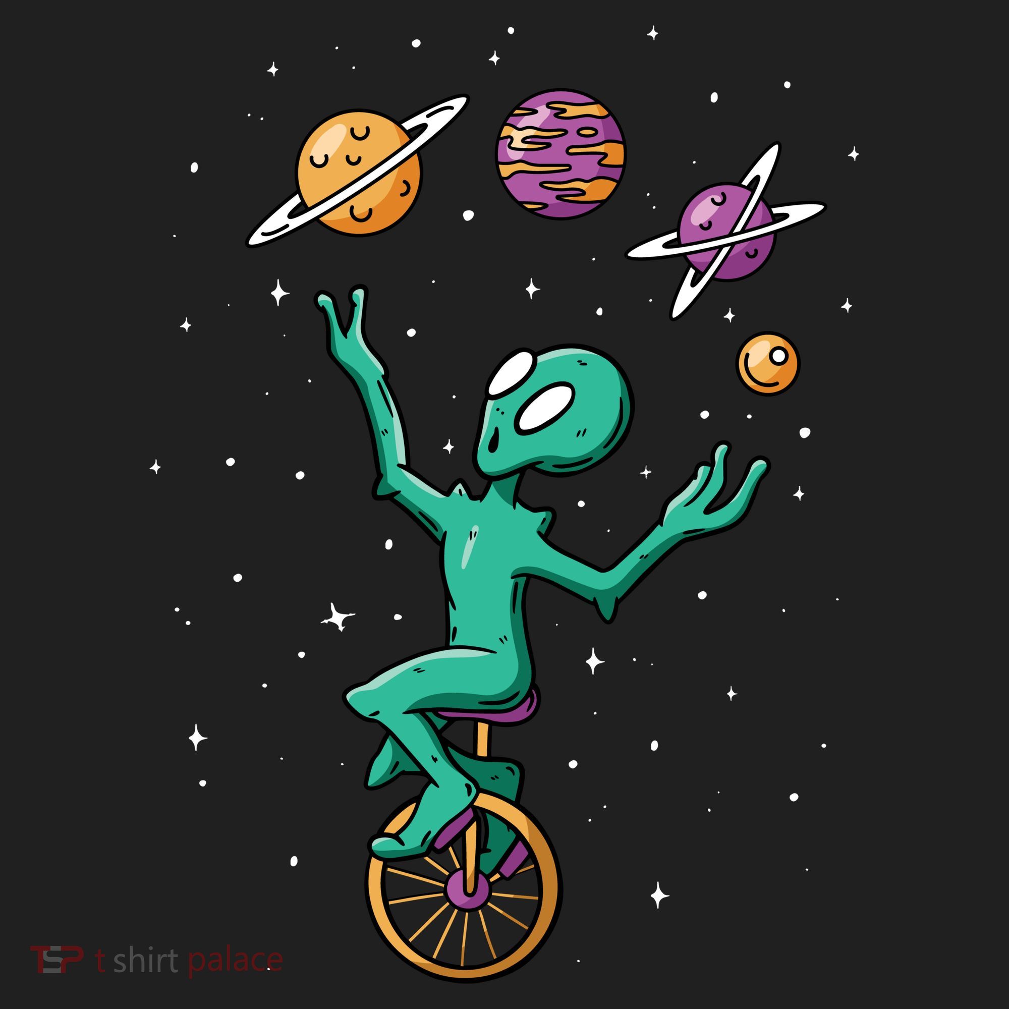 Alien Juggler Tumbler