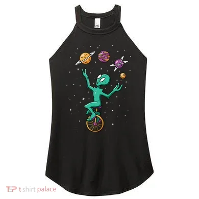 Alien Juggler Women's Perfect Tri Rocker Tank