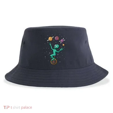 Alien Juggler Sustainable Bucket Hat