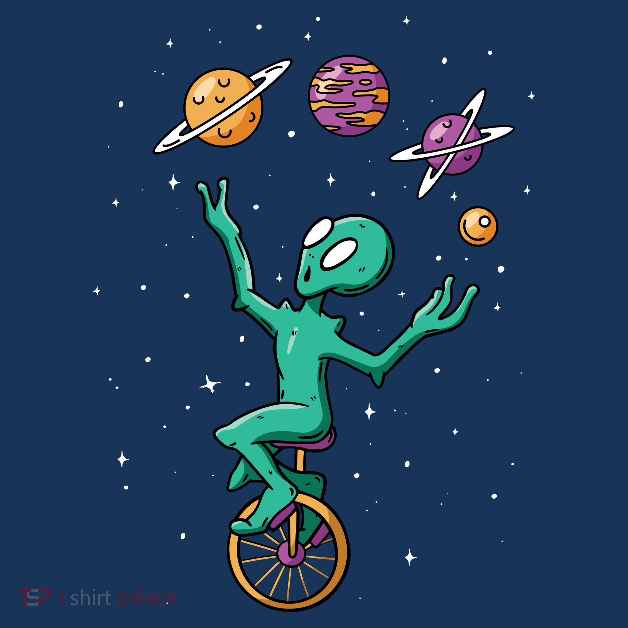 Alien Juggler Women's Hoodie