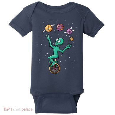 Alien Juggler Baby Bodysuit