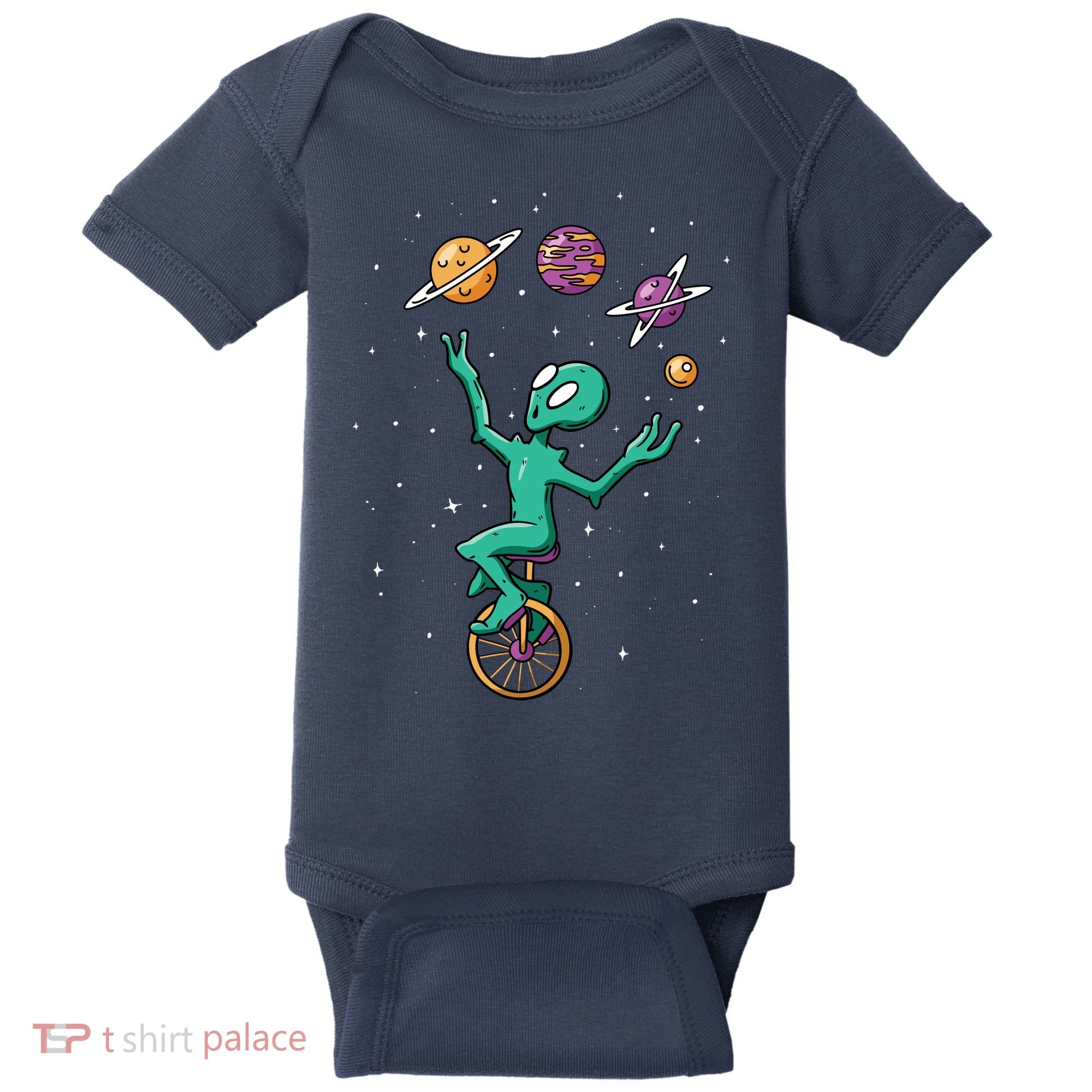 Alien Juggler Baby Bodysuit