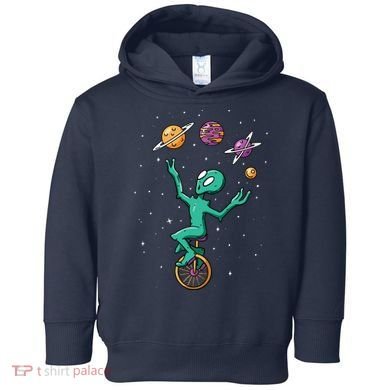 Alien Juggler Toddler Hoodie