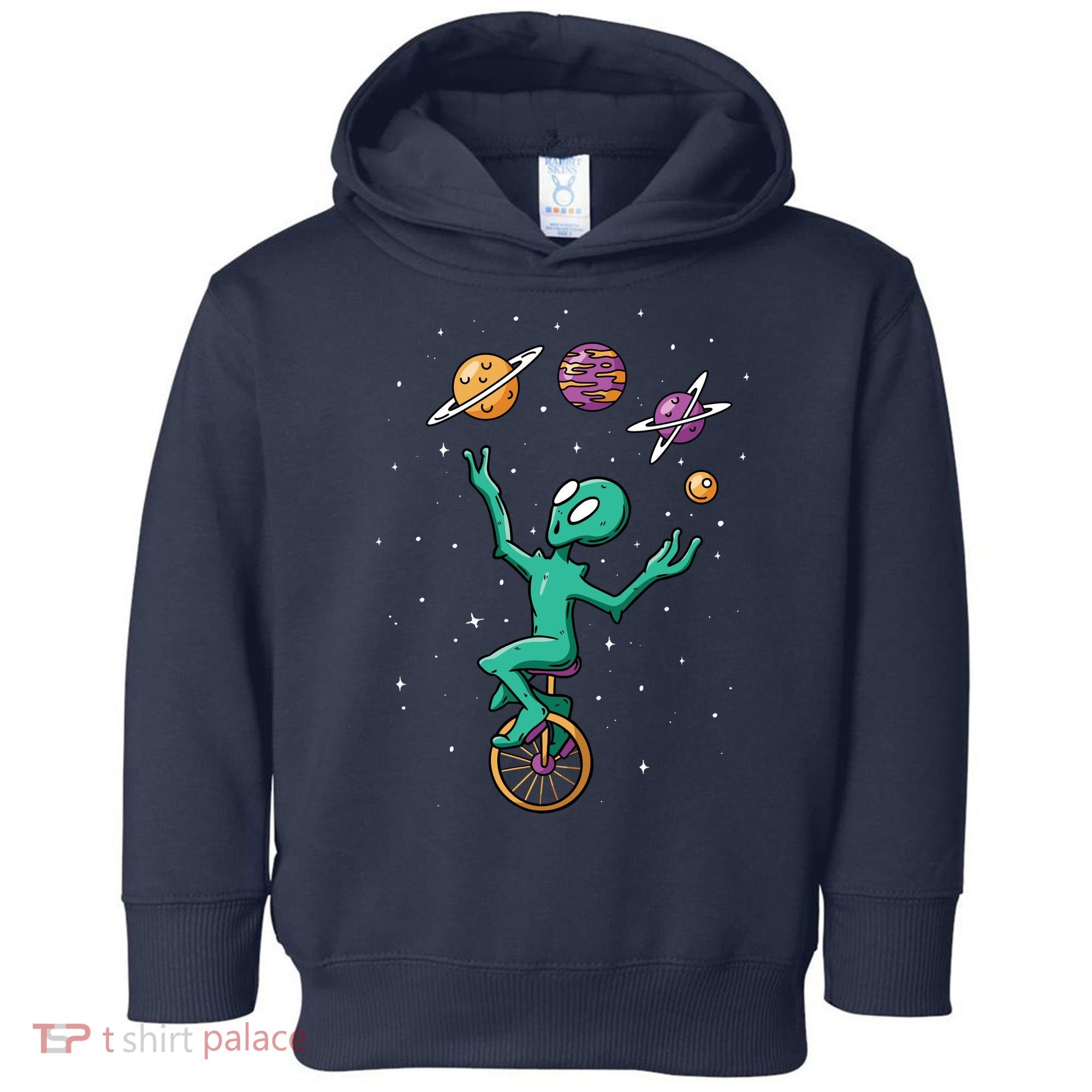 Alien Juggler Toddler Hoodie