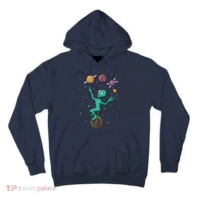 Alien Juggler Tall Hoodie