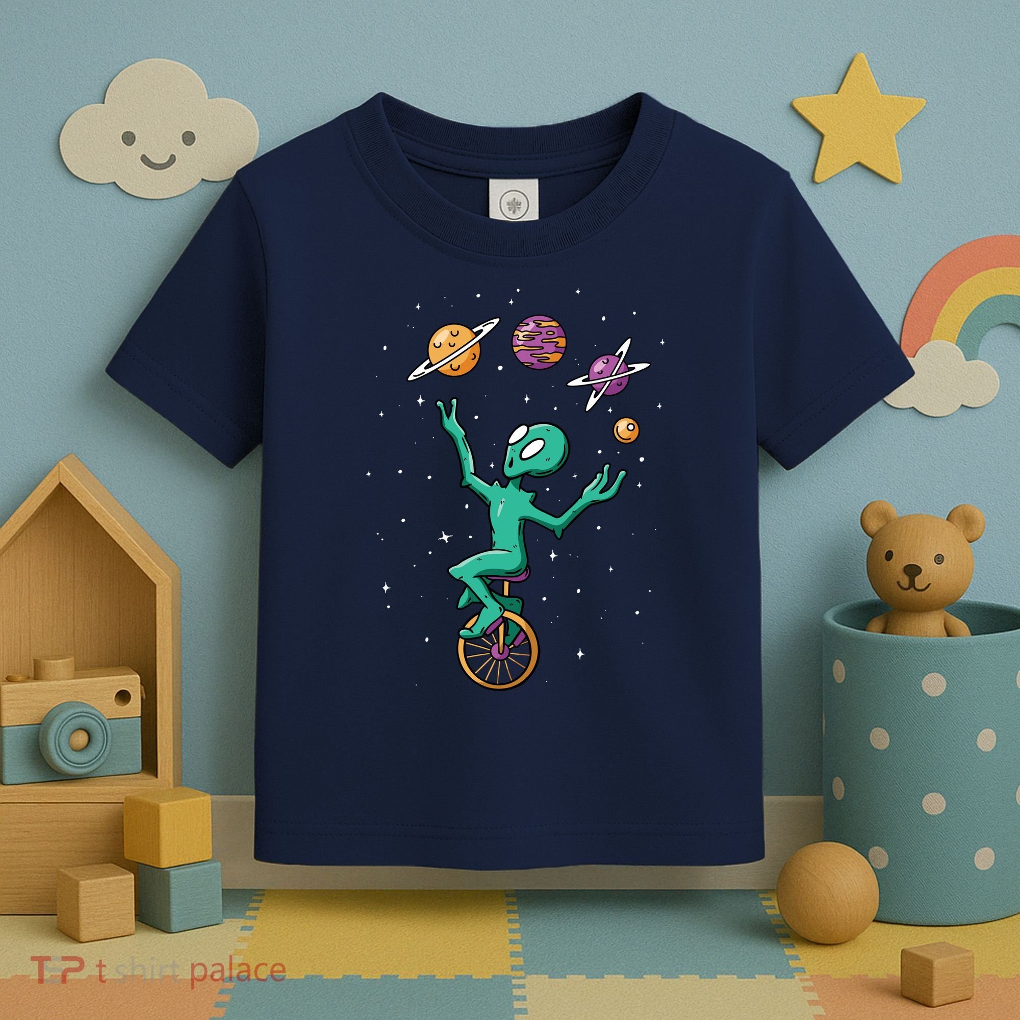 Alien Juggler Toddler T-Shirt