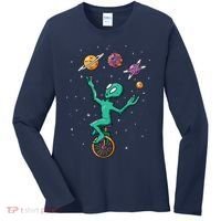 Alien Juggler Women's Long Sleeve Shirt thumb 0