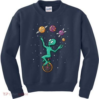 Alien Juggler Kids Sweatshirt