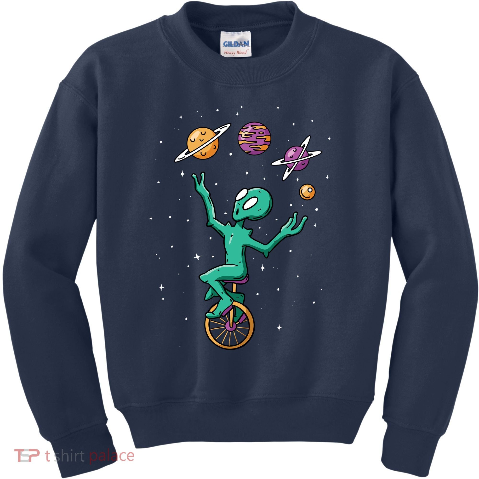 Alien Juggler Kids Sweatshirt