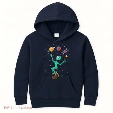 Alien Juggler Kids Hoodie