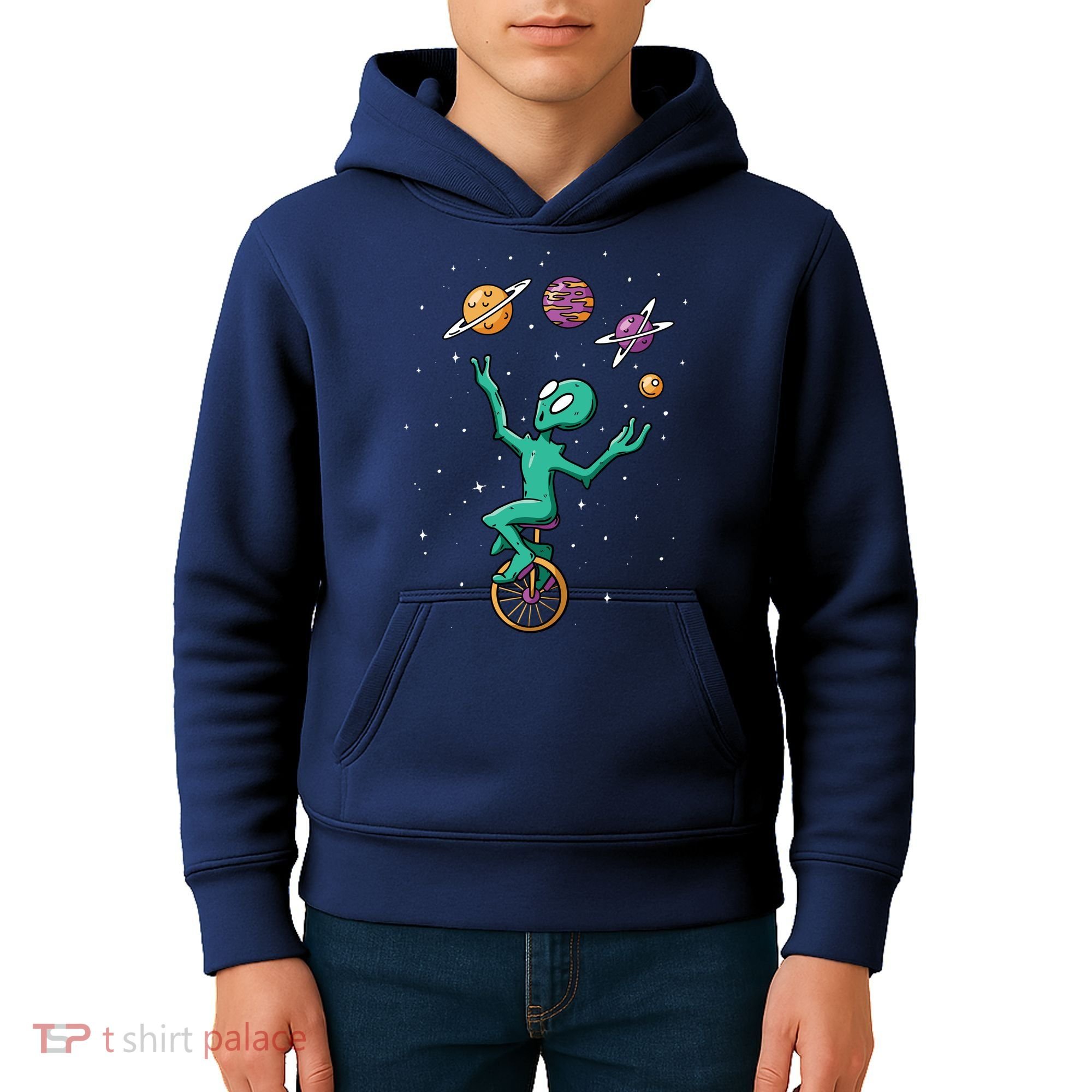 Alien Juggler Kids Hoodie