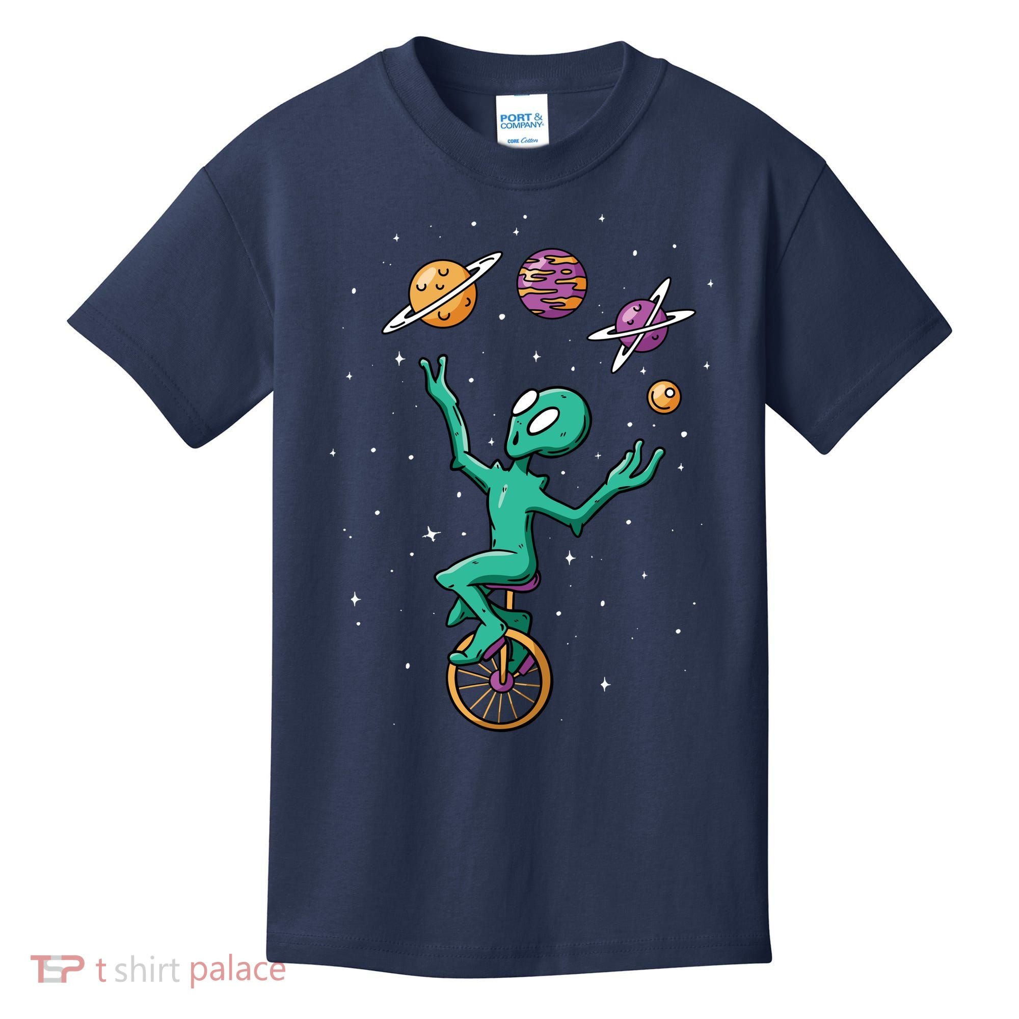 Alien Juggler Kids T-Shirt