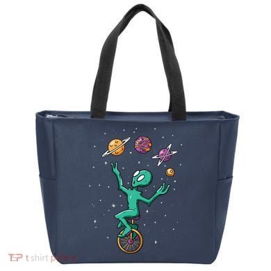 Alien Juggler Tote Bag