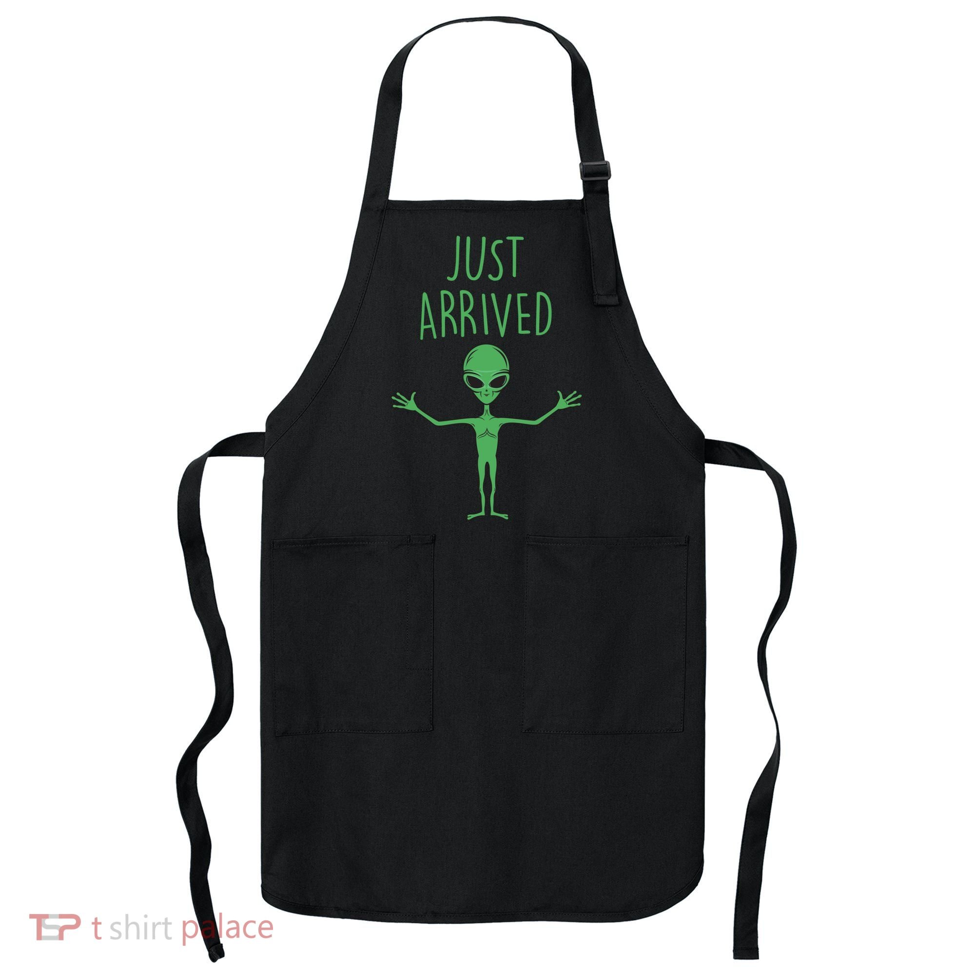 Alien Just Arrived Apron