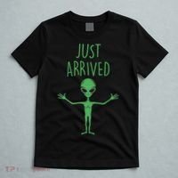 Alien Just Arrived T-Shirt thumb 5