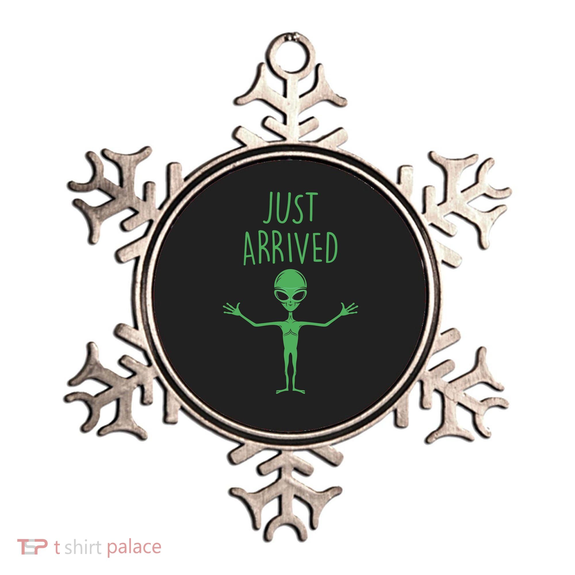 Alien Just Arrived Ornament