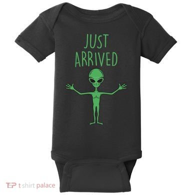 Alien Just Arrived Baby Bodysuit