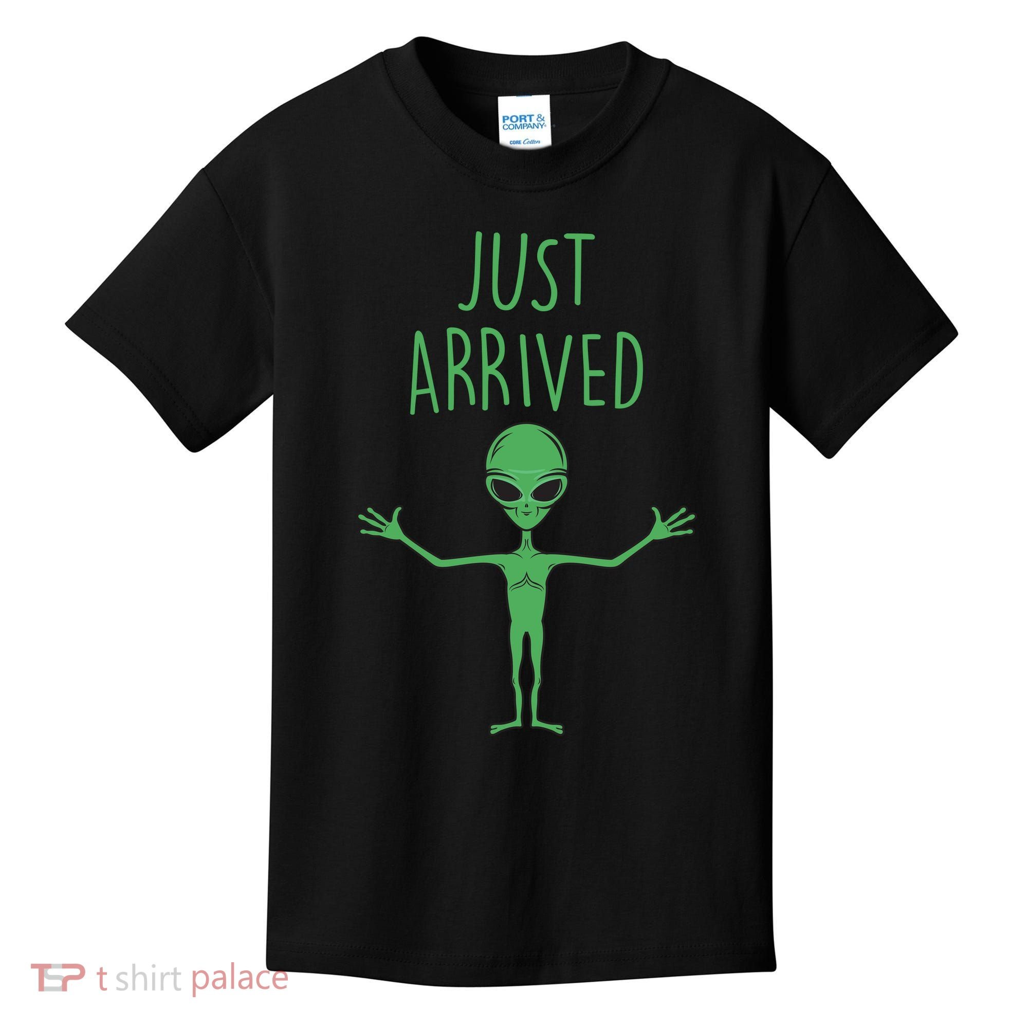 Alien Just Arrived Kids T-Shirt