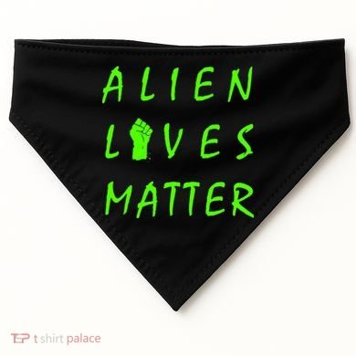 Alien Lives Matter USA-Made Doggie Bandana