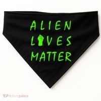 Alien Lives Matter USA-Made Doggie Bandana thumb 0