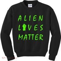 Alien Lives Matter Kids Sweatshirt thumb 0