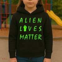 Alien Lives Matter Kids Hoodie thumb 3