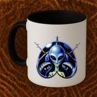 Alien Pilot Coffee Mug thumb 2