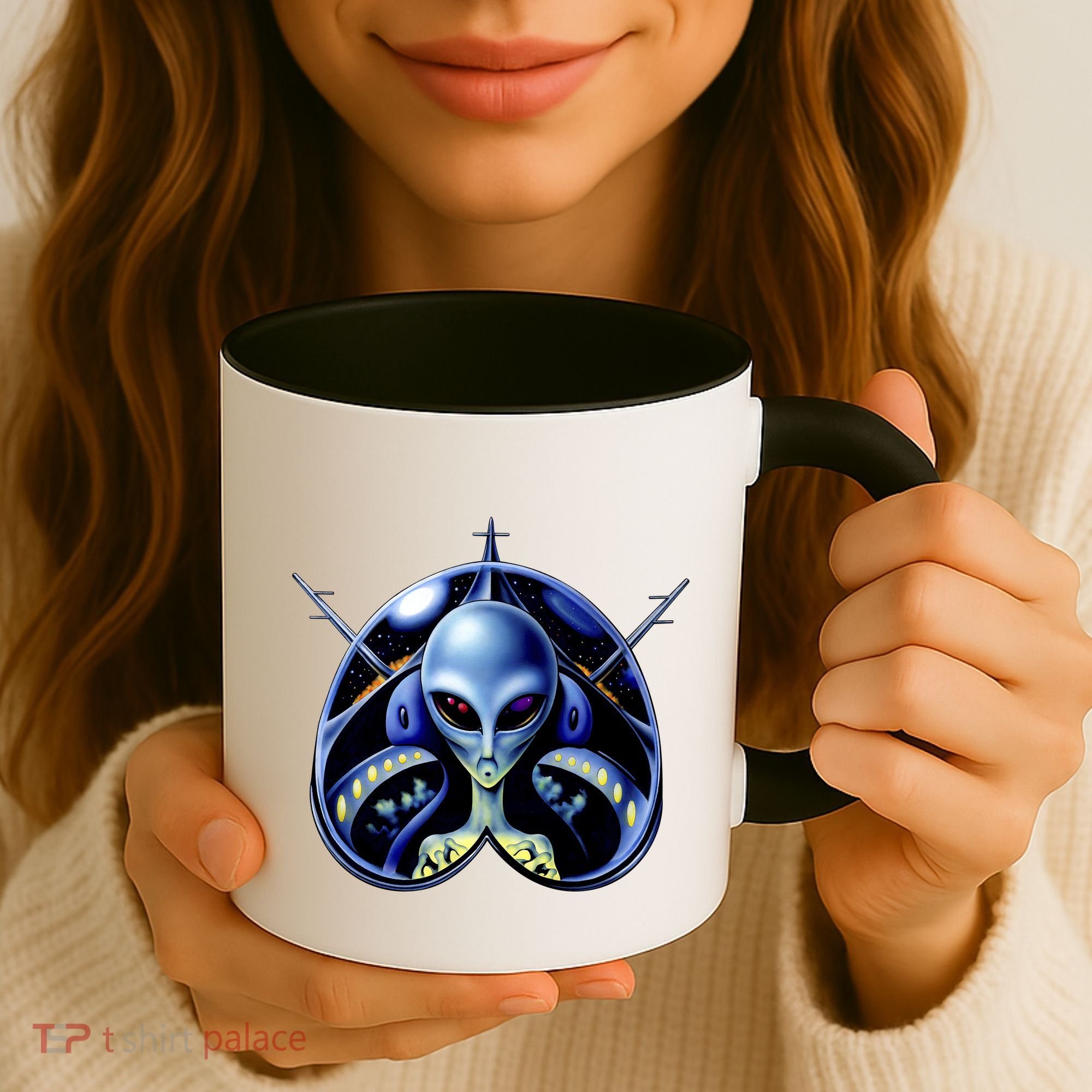 Alien Pilot Coffee Mug