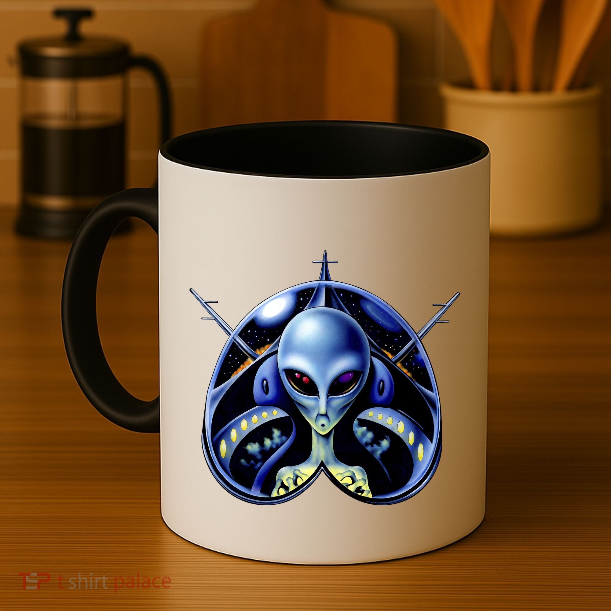 Alien Pilot Coffee Mug