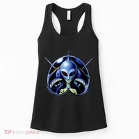 Alien Pilot Women's Tank Top thumb 0