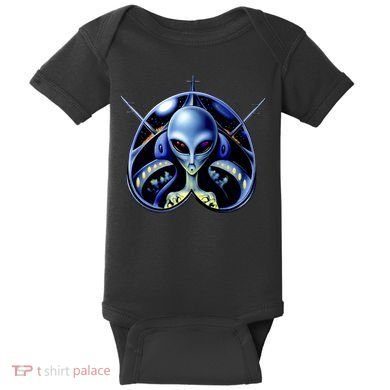 Alien Pilot Baby Bodysuit